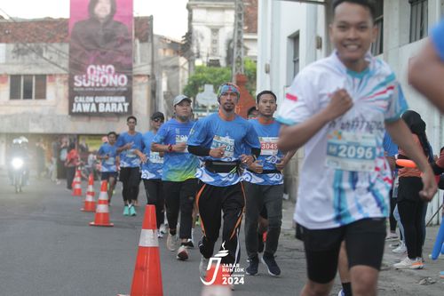 Race photo from Jabar Run 10K 2024