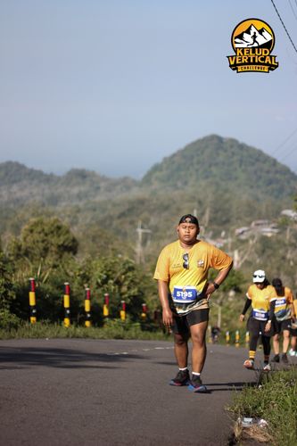 Race photo from Kelud Vertical Challenge 2024