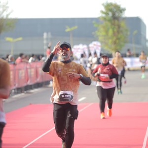 Race photo from KEDIRI HALF MARATHON 2026