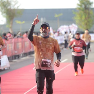 Race photo from KEDIRI HALF MARATHON 2026