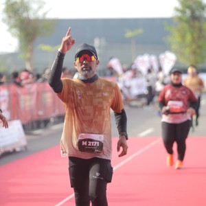 Race photo from KEDIRI HALF MARATHON 2026