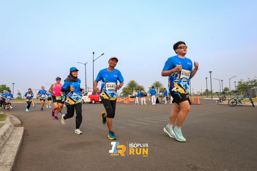 Race photo from ISOPlus Run 2024 Jakarta