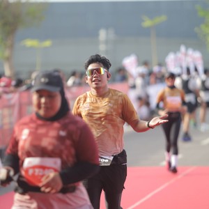Race photo from KEDIRI HALF MARATHON 2026