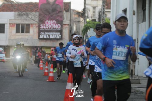 Race photo from Jabar Run 10K 2024
