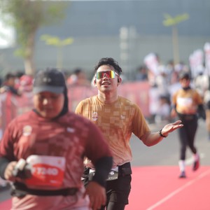 Race photo from KEDIRI HALF MARATHON 2026