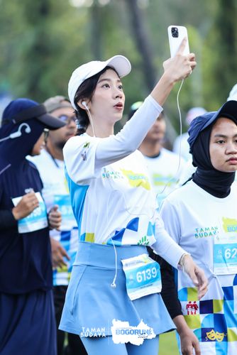 Race photo from Taman Budaya x BOGORUN 2025