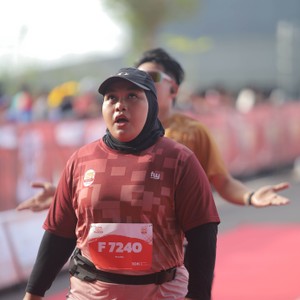 Race photo from KEDIRI HALF MARATHON 2026