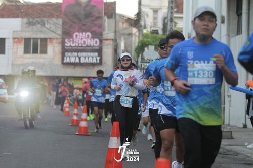 Race photo from Jabar Run 10K 2024