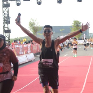 Race photo from KEDIRI HALF MARATHON 2026