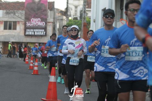 Race photo from Jabar Run 10K 2024