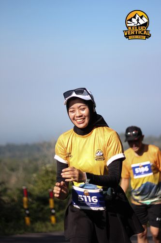 Race photo from Kelud Vertical Challenge 2024