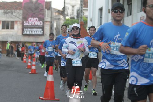 Race photo from Jabar Run 10K 2024