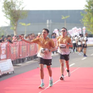 Race photo from KEDIRI HALF MARATHON 2026