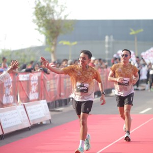 Race photo from KEDIRI HALF MARATHON 2026