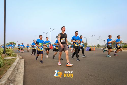 Race photo from ISOPlus Run 2024 Jakarta