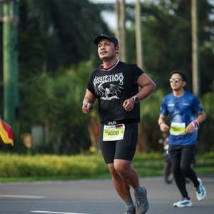 Race photo from BOGORUN 2026