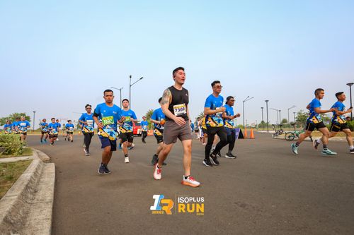 Race photo from ISOPlus Run 2024 Jakarta