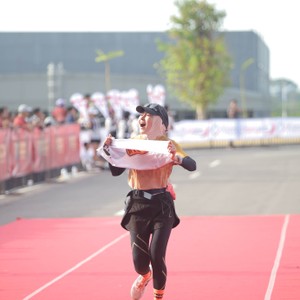 Race photo from KEDIRI HALF MARATHON 2026