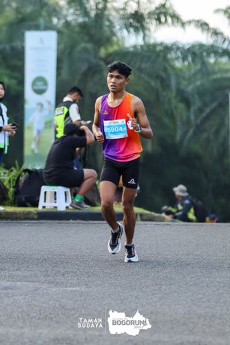 Race photo from Taman Budaya x BOGORUN 2025