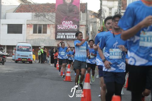 Race photo from Jabar Run 10K 2024