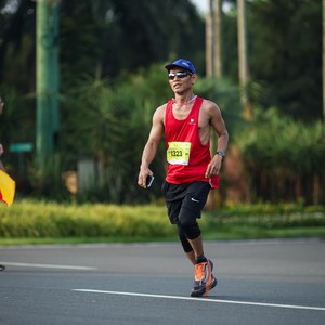 Race photo from BOGORUN 2026