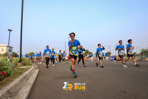 Race photo from ISOPlus Run 2024 Jakarta