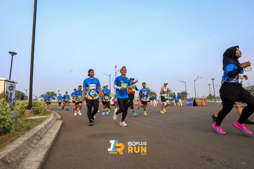 Race photo from ISOPlus Run 2024 Jakarta