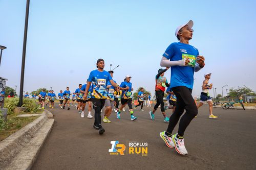Race photo from ISOPlus Run 2024 Jakarta
