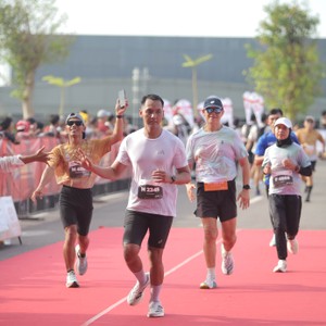 Race photo from KEDIRI HALF MARATHON 2026
