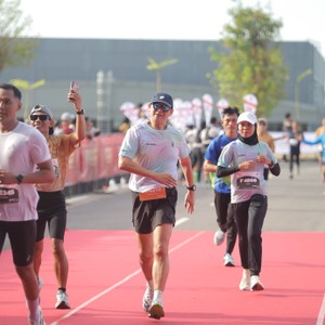Race photo from KEDIRI HALF MARATHON 2026