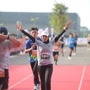 Race photo from KEDIRI HALF MARATHON 2026