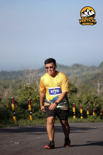 Race photo from Kelud Vertical Challenge 2024