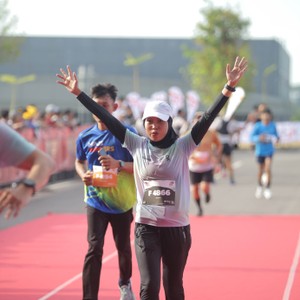 Race photo from KEDIRI HALF MARATHON 2026