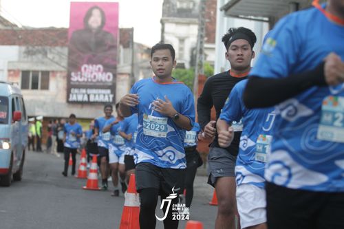 Race photo from Jabar Run 10K 2024