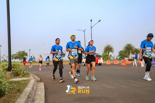Race photo from ISOPlus Run 2024 Jakarta