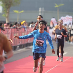 Race photo from KEDIRI HALF MARATHON 2026