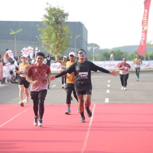 Race photo from KEDIRI HALF MARATHON 2026