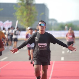 Race photo from KEDIRI HALF MARATHON 2026