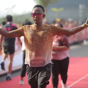 Race photo from KEDIRI HALF MARATHON 2026