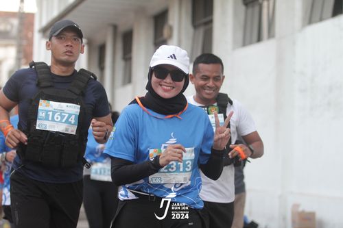 Race photo from Jabar Run 10K 2024