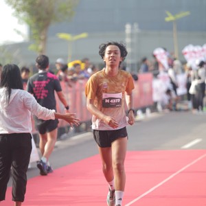 Race photo from KEDIRI HALF MARATHON 2026
