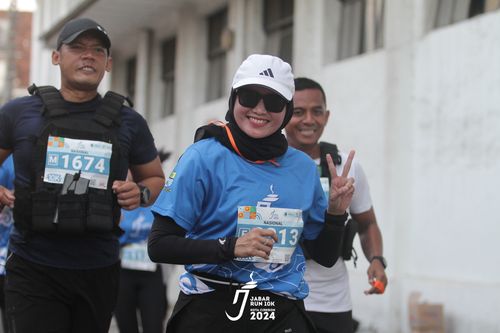 Race photo from Jabar Run 10K 2024