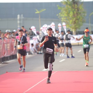 Race photo from KEDIRI HALF MARATHON 2026