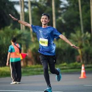 Race photo from BOGORUN 2026