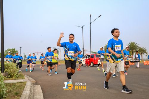 Race photo from ISOPlus Run 2024 Jakarta
