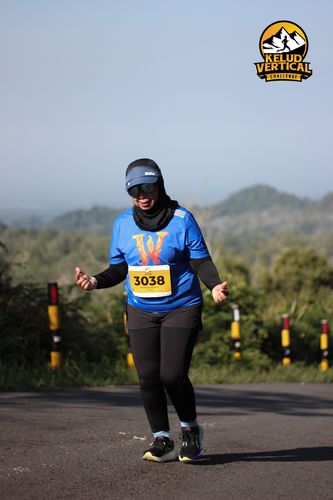 Race photo from Kelud Vertical Challenge 2024