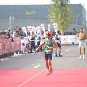 Race photo from KEDIRI HALF MARATHON 2026