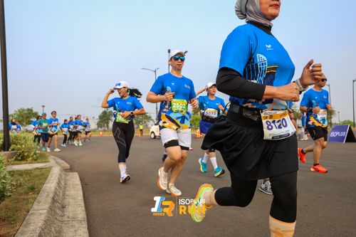 Race photo from ISOPlus Run 2024 Jakarta
