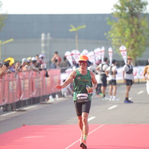 Race photo from KEDIRI HALF MARATHON 2026