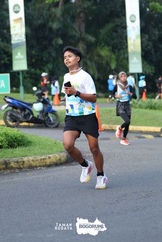 Race photo from Taman Budaya x BOGORUN 2025